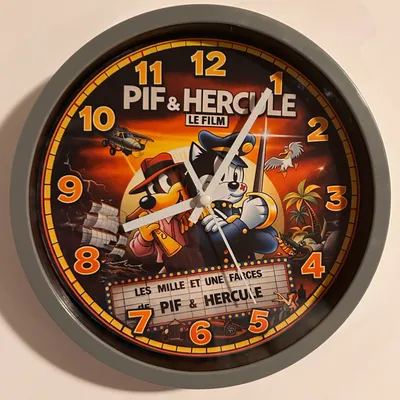 Horloge pif et hercule 